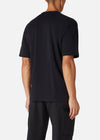 AIR BRAKE OFF-CUT PKT TEE BLACK RÆBURN