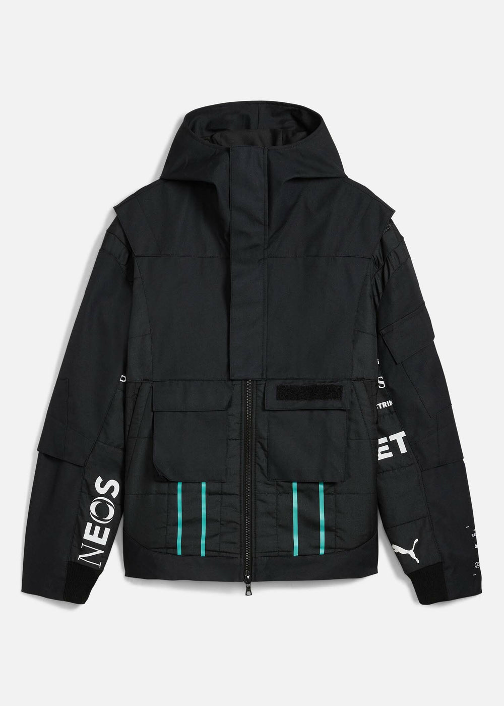 Mercedes-AMG F1 x PUMA x RÆBURN Masterpiece Anorak BLACK