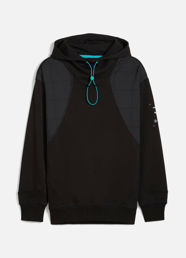 Grey and black puma hoodie best sale