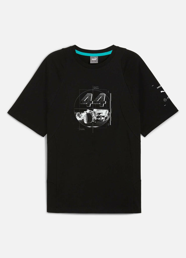 Mercedes AMG F1 x PUMA x RAEBURN Pocket Logo Tee PUMA Black