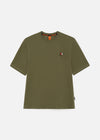 WOMENS SI S/S TEE OLIVE RÆBURN