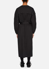 COM.PACKED SHIRT DRESS BLACK RÆBURN