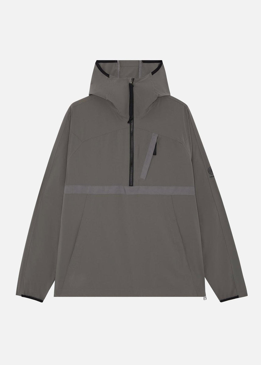 TECH STRETCH SMOCK GREY - RÆBURN